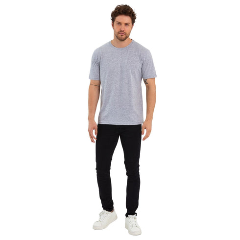 T-Shirt Herren Basic T-Shirts Baumwolle
