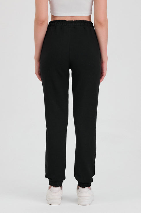 Jogginghose Damen -Baumwolle Warme Sporthose, Freizeithosen, Sweatpants