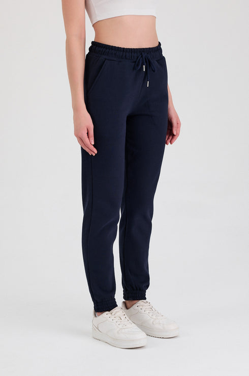 Jogginghose Damen -Baumwolle Warme Sporthose, Freizeithosen, Sweatpants