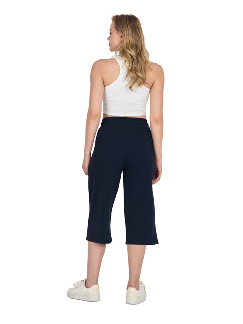 COMEOR Damen Capri Sweatpants – Bequeme 3/4 Jogginghose