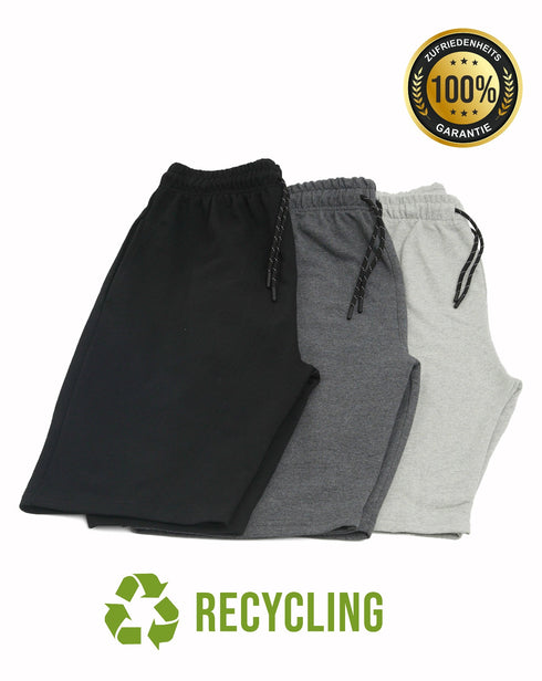 COMEOR Sporthose Herren Kurz-Kurze Hosen Shorts, Kurze Jogginghose Laufhose Laufshorts Männer Sommer Baumwolle Trainingshose Bermuda Shorts Hose Fitnesshose Tennishose