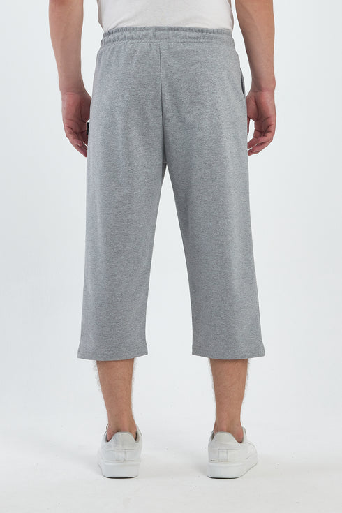 COMEOR Sporthose Herren Kurz – 3/4 Capri Hose Herren - Kurze Hosen Männer Laufshorts Baumwolle Shorts