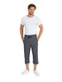 Herren Bermuda Capri Shorts 3/4 Sommerhosen mit Reißverschluss