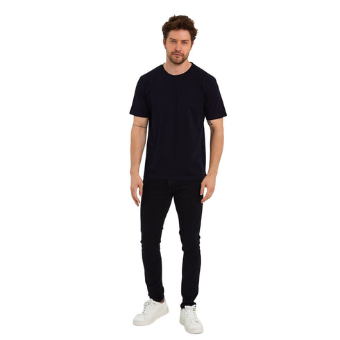 T-Shirt Herren Basic T-Shirts Baumwolle