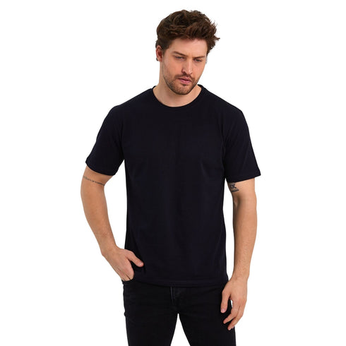 T-Shirt Herren Basic T-Shirts Baumwolle