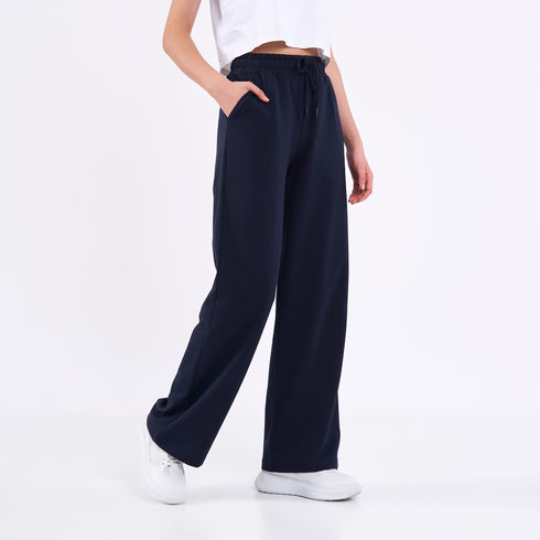 COMEOR Jogginghose Damen - Sporthose Lang Baumwolle Traininghose Lockere Sweatpants mit elastischem Bund und geradem Bein