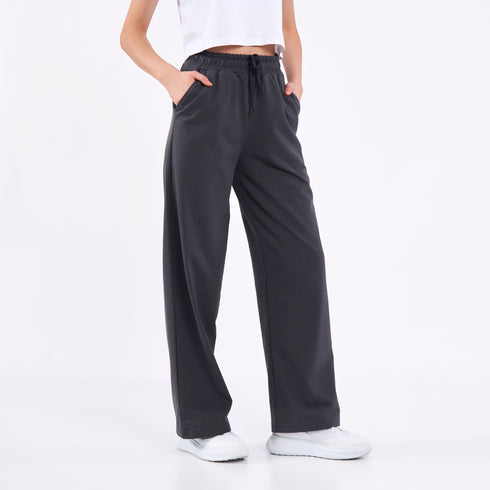 COMEOR Jogginghose Damen - Sporthose Lang Baumwolle Traininghose Lockere Sweatpants mit elastischem Bund und geradem Bein