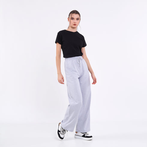 COMEOR Jogginghose Damen - Sporthose Lang Baumwolle Traininghose Lockere Sweatpants mit elastischem Bund und geradem Bein