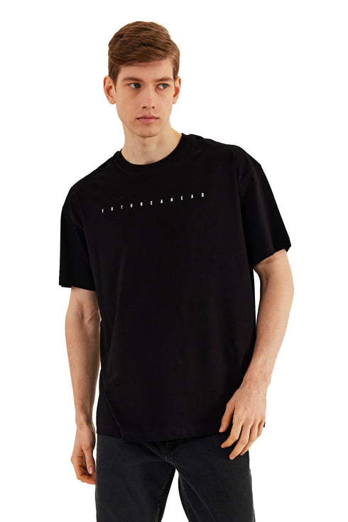 COMEOR Herren T-Shirt Baumwolle Set – Rundhals Kurzarm Oversize Basic Shirt – Sommer Freizeitshirt Slim Fit Print Casual Sport Bekleidung