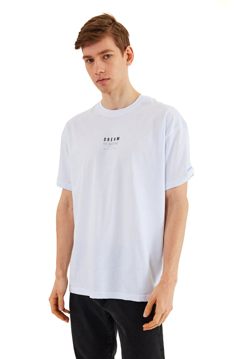 COMEOR Herren T-Shirt Baumwolle Set – Rundhals Kurzarm Oversize Basic Shirt – Sommer Freizeitshirt Slim Fit Print Casual Sport Bekleidung