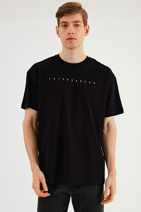 COMEOR Herren T-Shirt Baumwolle Set – Rundhals Kurzarm Oversize Basic Shirt – Sommer Freizeitshirt Slim Fit Print Casual Sport Bekleidung