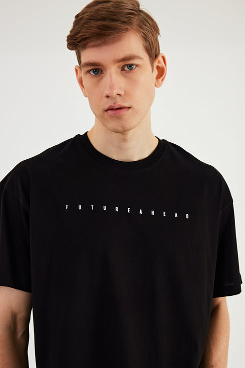 COMEOR Herren T-Shirt Baumwolle Set – Rundhals Kurzarm Oversize Basic Shirt – Sommer Freizeitshirt Slim Fit Print Casual Sport Bekleidung