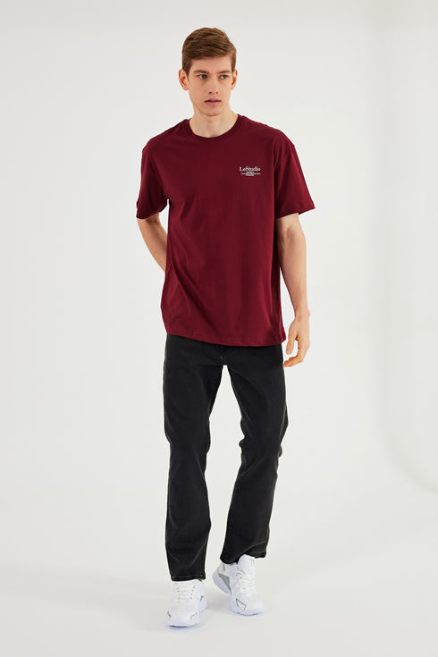 COMEOR Herren T-Shirt Baumwolle Set – Rundhals Kurzarm Oversize Basic Shirt – Sommer Freizeitshirt Slim Fit Print Casual Sport Bekleidung