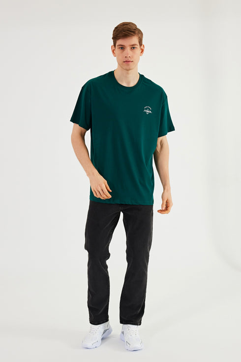 COMEOR Herren T-Shirt Baumwolle Set – Rundhals Kurzarm Oversize Basic Shirt – Sommer Freizeitshirt Slim Fit Print Casual Sport Bekleidung