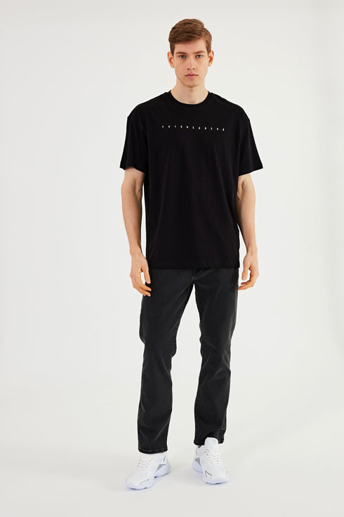 COMEOR Herren T-Shirt Baumwolle Set – Rundhals Kurzarm Oversize Basic Shirt – Sommer Freizeitshirt Slim Fit Print Casual Sport Bekleidung