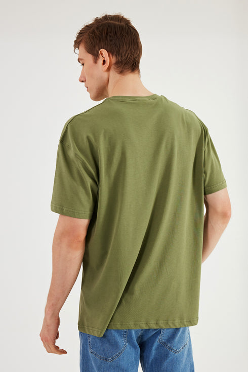 COMEOR Herren T-Shirt Baumwolle Set – Rundhals Kurzarm Oversize Basic Shirt – Sommer Freizeitshirt Slim Fit Print Casual Sport Bekleidung