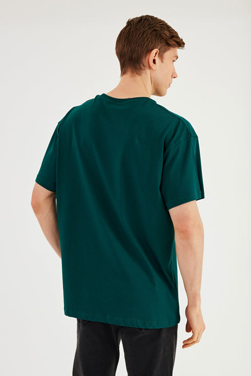 COMEOR Herren T-Shirt Baumwolle Set – Rundhals Kurzarm Oversize Basic Shirt – Sommer Freizeitshirt Slim Fit Print Casual Sport Bekleidung