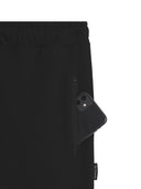 Herren Bermuda Capri Shorts 3/4 Sommerhosen mit Reißverschluss Black