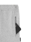 Herren Bermuda Capri Shorts 3/4 Sommerhosen mit Reißverschluss Light Gray