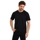 T-Shirt Herren Basic T-Shirts Baumwolle Black