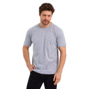 T-Shirt Herren Basic T-Shirts Baumwolle Light Gray