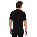 COMEOR T Shirt Herren Kurzarm Classic Baumwolle Sport Männer Black