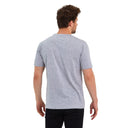 T-Shirt Herren Basic T-Shirts Baumwolle Light Gray