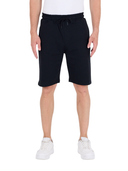 COMEOR Shorts Herren mit Reißverschluss - Baumwolle Kurze Hosen, Sporthose Kurz Männer Bermuda Jogginghose, Laufshorts Sommer Trainingshose Black
