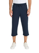 Herren Bermuda Capri Shorts 3/4 Sommerhosen mit Reißverschluss Navy