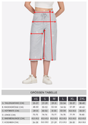 COMEOR Damen Capri Sweatpants – Bequeme 3/4 Jogginghose Dark Gray