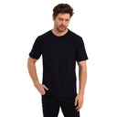 T-Shirt Herren Basic T-Shirts Baumwolle Navy