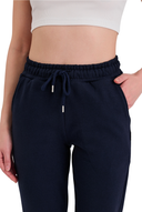 Jogginghose Damen -Baumwolle Warme Sporthose, Freizeithosen, Sweatpants Navy