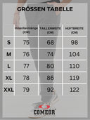 Cargohose Herren Stretch Relaxed Fit mit 6 Taschen und Kordelzug Dark Gray