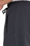 COMEOR Jogginghose Herren mit Reißverschlusstaschen Baumwolle Trainingshose - Sporthose Jogginghosen Männer Jogger | Jungen Freizeithose Dark Gray