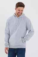 COMEOR Hoodie Herren Kapuzenpullover Sweatshirts Light Gray