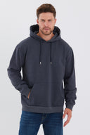 COMEOR Hoodie Herren Kapuzenpullover Sweatshirts Dark Gray