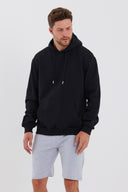 COMEOR Hoodie Herren Kapuzenpullover Sweatshirts Black
