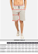 COMEOR Sporthose Herren Kurz-Kurze Hosen Shorts, Kurze Jogginghose Laufhose Laufshorts Männer Sommer Baumwolle Trainingshose Bermuda Shorts Hose Fitnesshose Tennishose Black